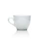 Chaqwa Kaffee Tasse wei&szlig; 0,08l Espresso Cafe Gedeck Gastro Geschirr Keramik Bar