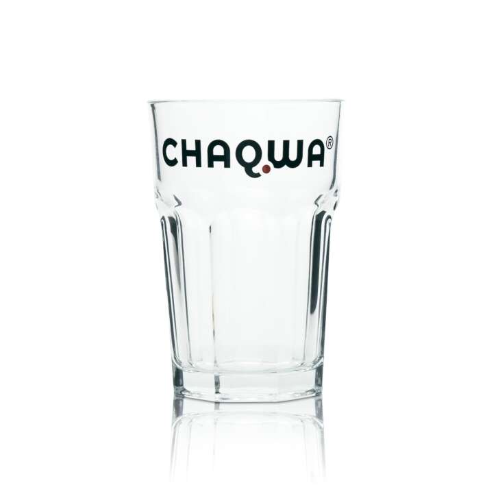 Chaqwa Longdrink Glas 0,3l Kontur Becher Gläser Kaffee Kakao Gastro Latte Cafe