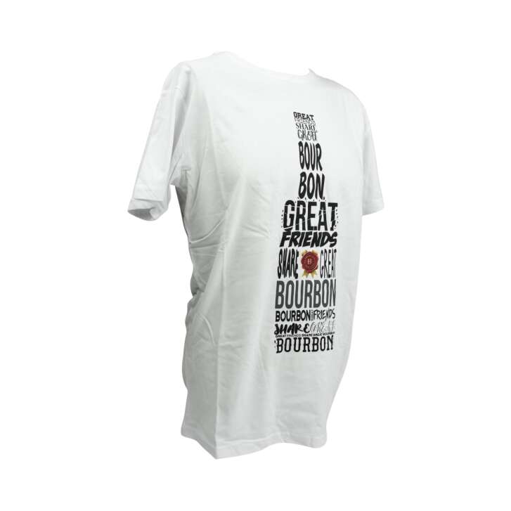 1x Jim Beam Whiskey T-Shirt Herren M weiß