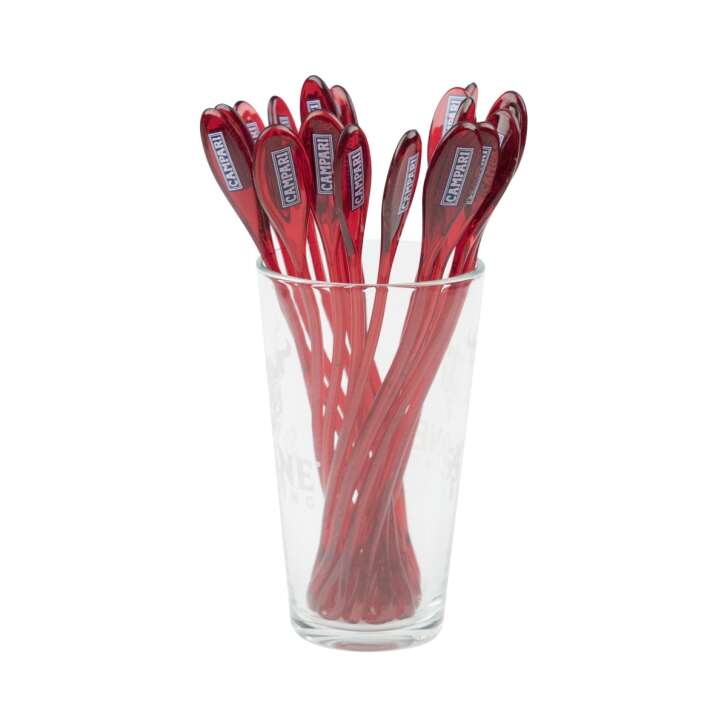 20x Campari Stirrer Rühr Mix Stab Cocktail Longdrink Aperitif Gastro Bar Spritz