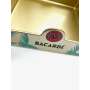 1x Bacardi Rum Barcaddy Metall gold mint
