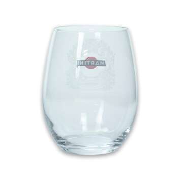 6x Martini Wermut Glas Tumbler Prosecco 44,5 cl