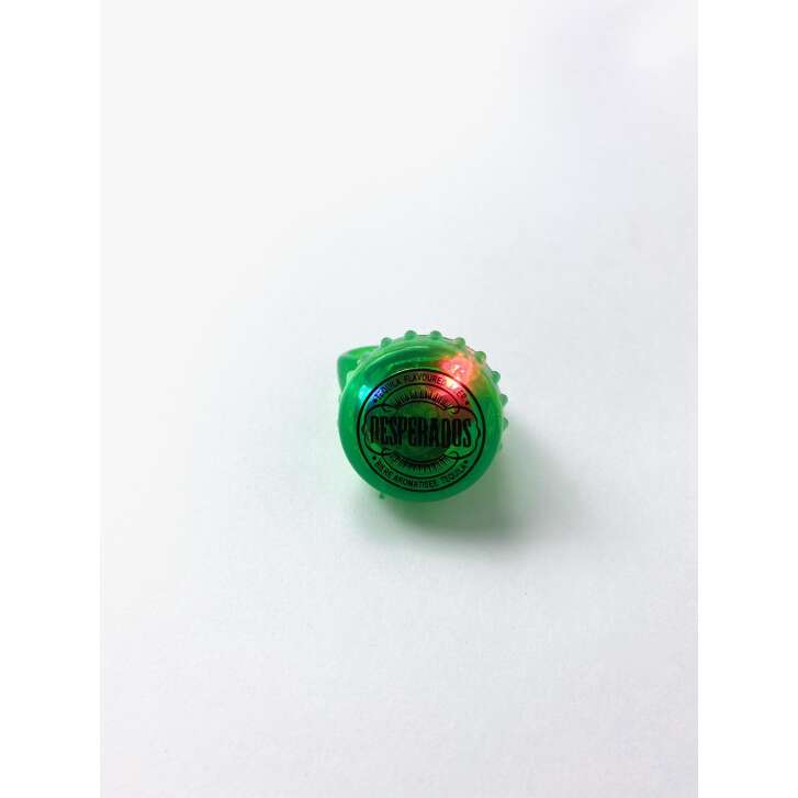 10x Deperados Blink Ring Lichtring Fingerring LED Grün Fasching Party Festival Malle