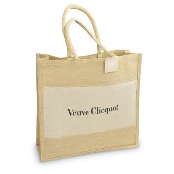 1x Veuve Clicquot Champagner Tasche Jutebeutel natur 40 x 40 x 15 cm