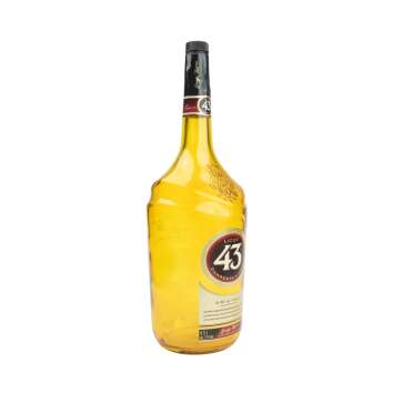Licor43 4,5l Showflasche leer Dummy Display Empty Bottle Likör 43 Bar Deko gelb