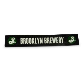 1x Brooklyn Brewery Bier Barmatte schwarz einfaches Logo...