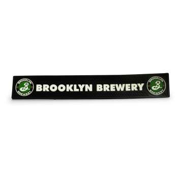 1x Brooklyn Brewery Bier Barmatte schwarz Schrift in Logo...