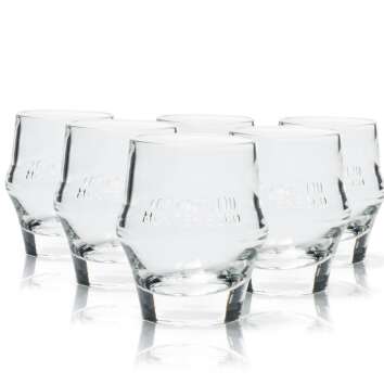 6x Montenegro Lik&ouml;r Glas Shotglas 2cl