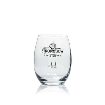 6x Strongbow Bier Glas Tumbler