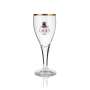 6x Schultheiss Glas 0,3l Bierglas Pokalglas Lager Schwarz Gläser Set Brauerei