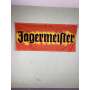 1x Jägermeister Likör Fahne Schriftzug auf gelb Orange 180 x 80