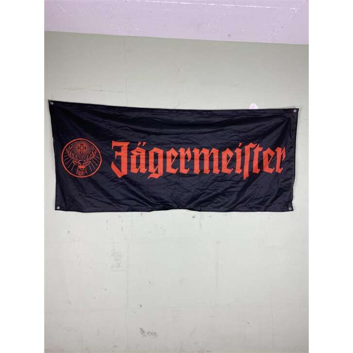 1x Jägermeister Likör Fahne Spannband 180 x 80