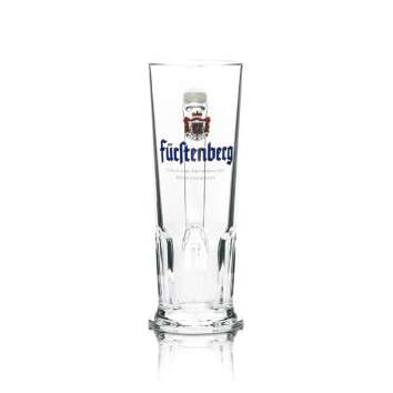 6x Fürstenberg Bier Glas 0,3l Krug