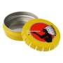 American Spirit Zigaretten Aschenbecher Strandascher Blechdose Mini Rot