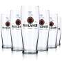 6x Paulaner Glas Willibecher 0,3l Gläser Bierglas Biergläser Becher Sahm Gloria