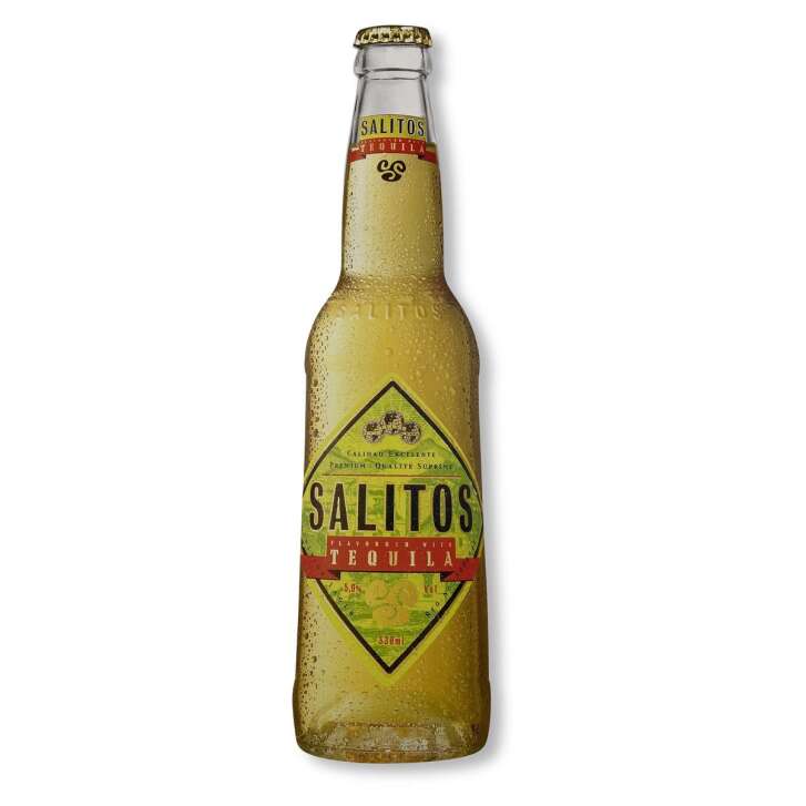 1x Salitos Bier Wandschild Pappe Bierflasche 60 cm