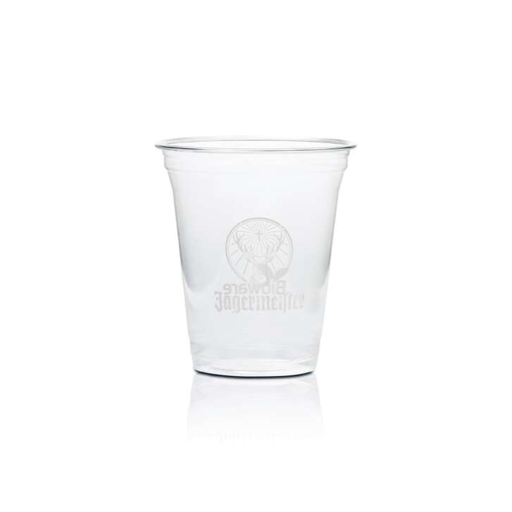 70x Jägermeister Likör Becher Einweg Bioware 300ml