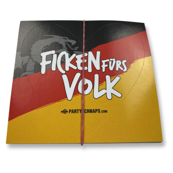 20x Ficken  Lik&ouml;r Aufkleber Ficken f&uuml;rs Volk DE...