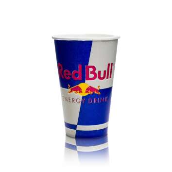 100x Red Bull Energy Becher Einweg Papp 0,2l