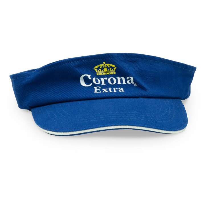 1x Corona Bier Schirmmütze offen blau
