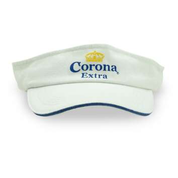 1x Corona Bier Schirmmütze offen weiß