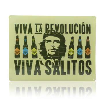 1x Salitos Bier Blechschild Viva La Revolution...