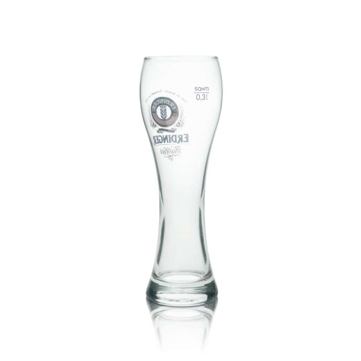 6x Erdinger Glas 0,3l Weißbier Hefe Weizen Gläser Gastro Geeicht Bräu Brauerei