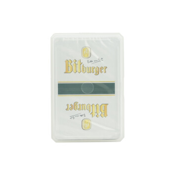 1x Bitburger Bier Kartenspiel