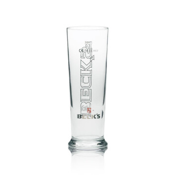 6x Becks Bier Glas 0,3l Seattle Sahm