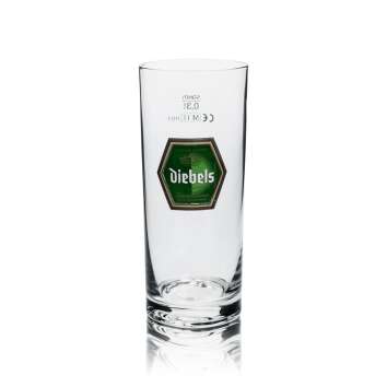 12x Diebels Bier Glas 0,3l Alt-Becher Sahm