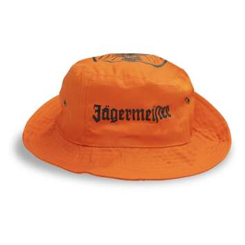 1x Jägermeister Likör Fischermütze orange