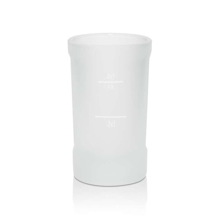6x Jägermeister Shotglas 4cl Kurze Stamper Schnaps Gläser Frosted Geeicht Gastro