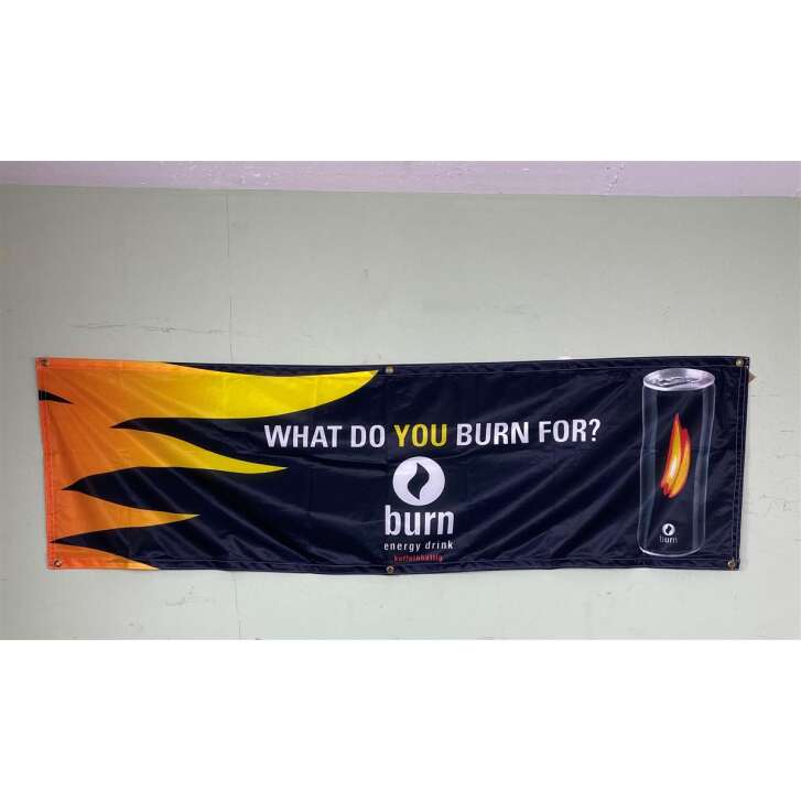1x Burn Energy Fahne 180x60 What do you burn for