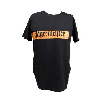 1x Jägermeister Likör T-Shirt  Orange großes Logo Brust Gr. M