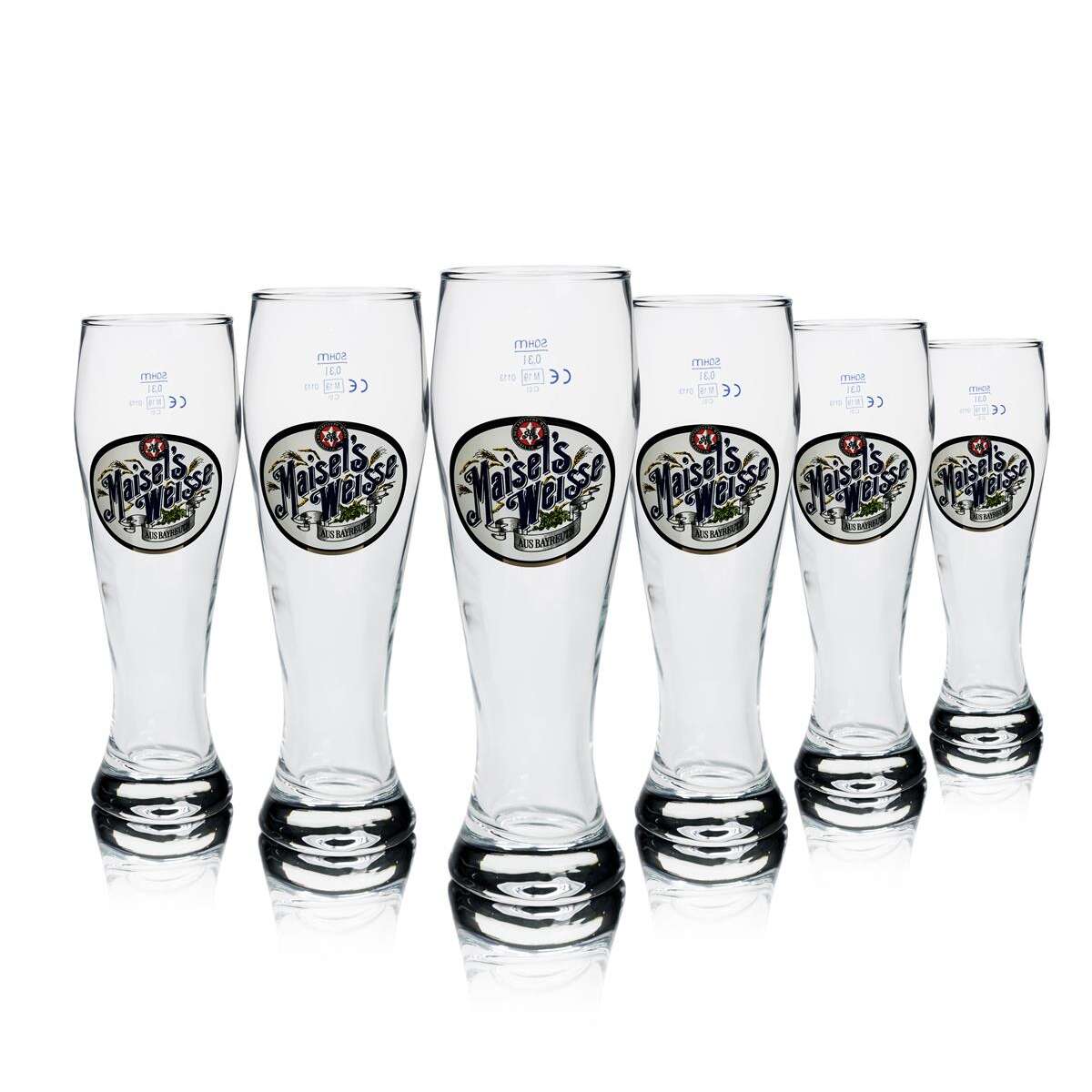 Maisels Weisse Brauerei, Glas / Gläser Bierglas, Weizen