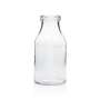 6x Absolut Vodka Glas Milchflasch Plastik klein