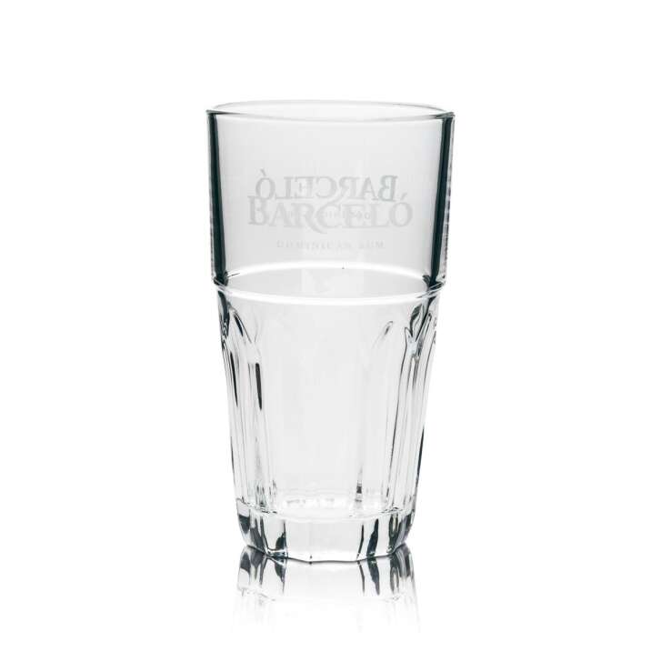 6x Barcelo Rum Glas Longdrink 34cl