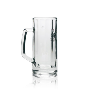 6x Potts Bier Glas 0,4l Krug Ritzenhoff