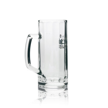 6x Potts Bier Glas 0,5l Krug Ritzenhoff