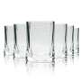 6x Bushmills Glas 0,25l Tumbler Becher Kontur Relief Gläser Irish Whisky