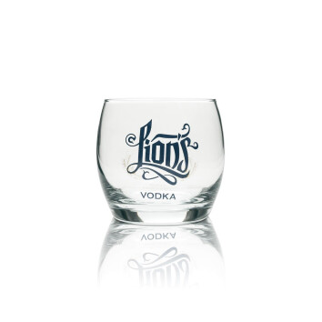 6x Lions Vodka Glas Tumbler