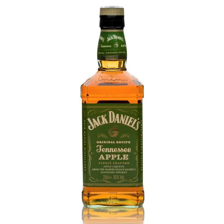 1x Jack Daniels Whisky volle Flasche Apple 0,7l 35%