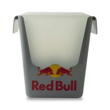 1x Red Bull Energy Kühler Eisbox 4l Grau mit Deckel + Einsatz