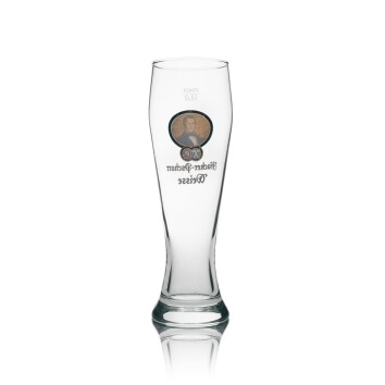 6x Hacker Pschorr Bier Glas 0,5l Weizen Weisse Sahm