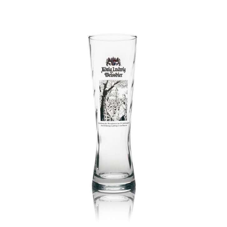 1x König Ludwig Bier Glas 0,5l  Weizen Sammler 1 von 4