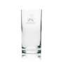 6x Adelholzener Wasser Glas 0,2l Becher Sahm