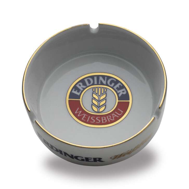 Erdinger Zigaretten Aschenbecher Ashtray Ascher Ø10,5cm Rauch Kneipe Smoke Bar