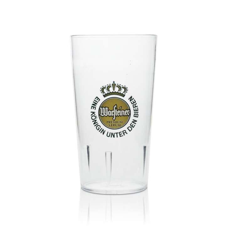 Warsteiner Kunststoff Glas 0,3l Bier Becher Mehrweg Stapelbar Gastro Gläser Bar