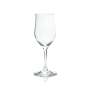 6x Adelholzener Glas 0,12l Flöte Kelch Gläser Mineral Quell Wasser Sprudel Bay
