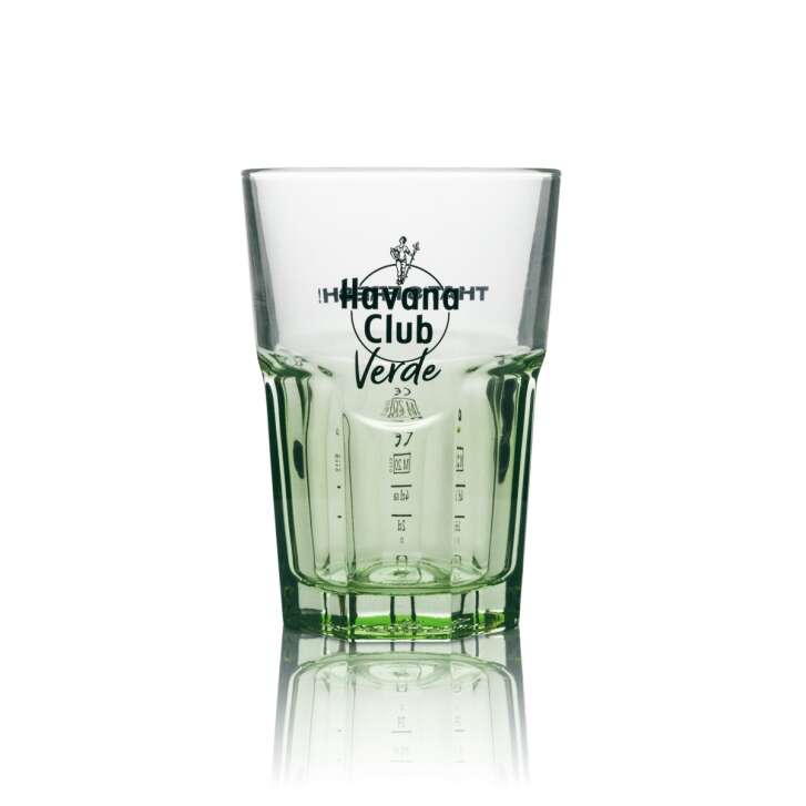 6x Havana Club Glas Verde 0,34l Longdrink Cocktail Gläser Geeicht Gastro Libre